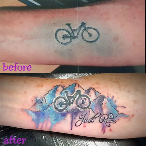 tattoo ink blowout fix