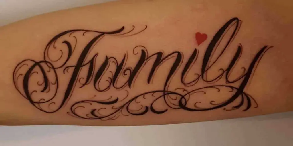 family first tattoos on arm